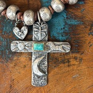Jes MaHarry “Faith and Life” necklace. New with tags.